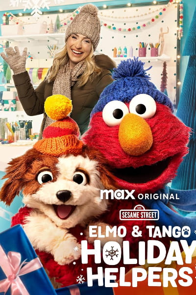Elmo and Tango Holiday Helpers